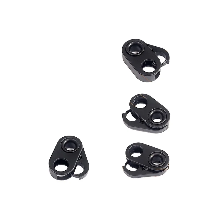 Best selling fashion Design Plastic Hoodie Drawstring Spring Rubber Buffer Stopper Spring Cord End Stopper