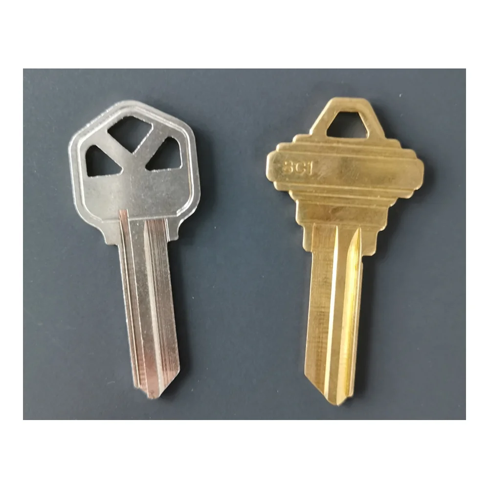 KW1 Nickle Plated General Use Key Kwikset House Key / SC1 House Keys Blanks