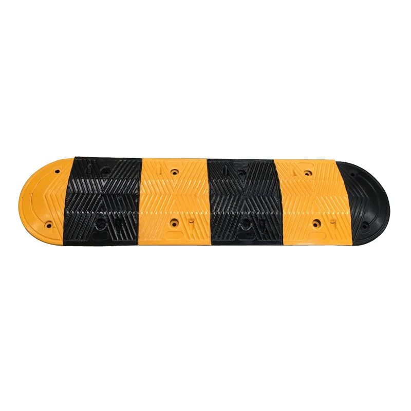 length 1000mm rubber kerb ramp reductor de velocidad Temposchwellen