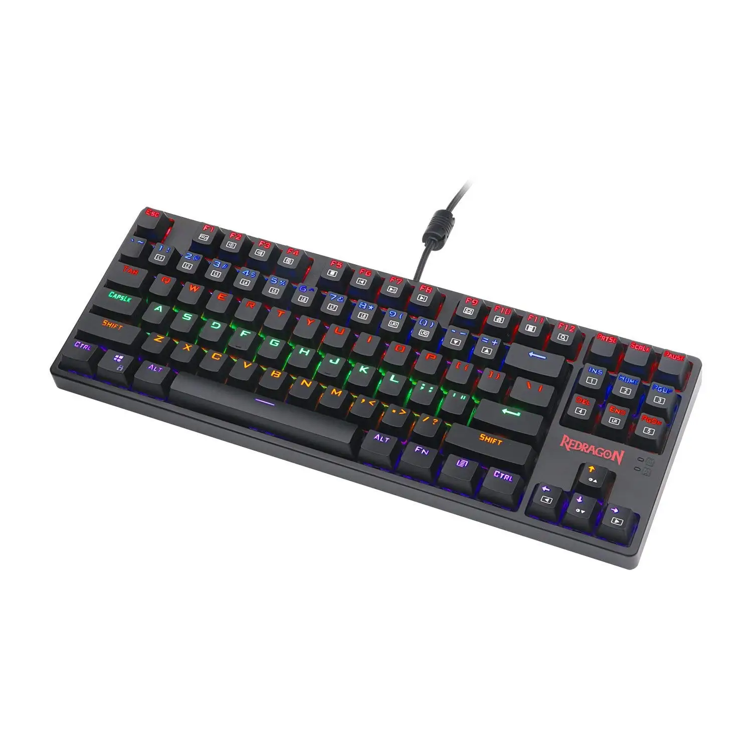  Популярная проводная USB мультимедийная игровая клавиатура Redragon K576 для