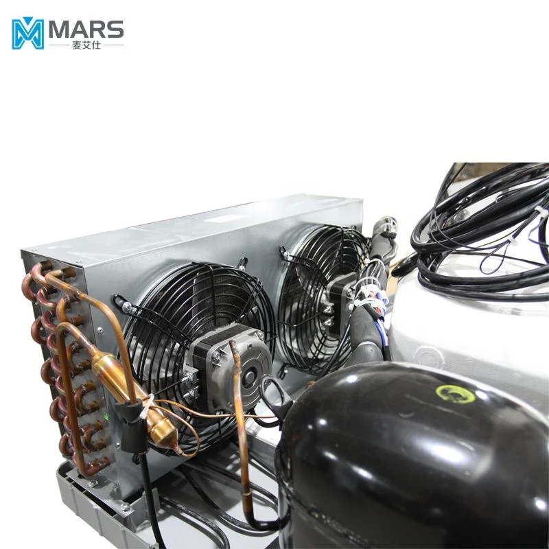hermetic compressor refrigeration condensing unit for cold room Refrigerant R404a for freezing TRU-1500F