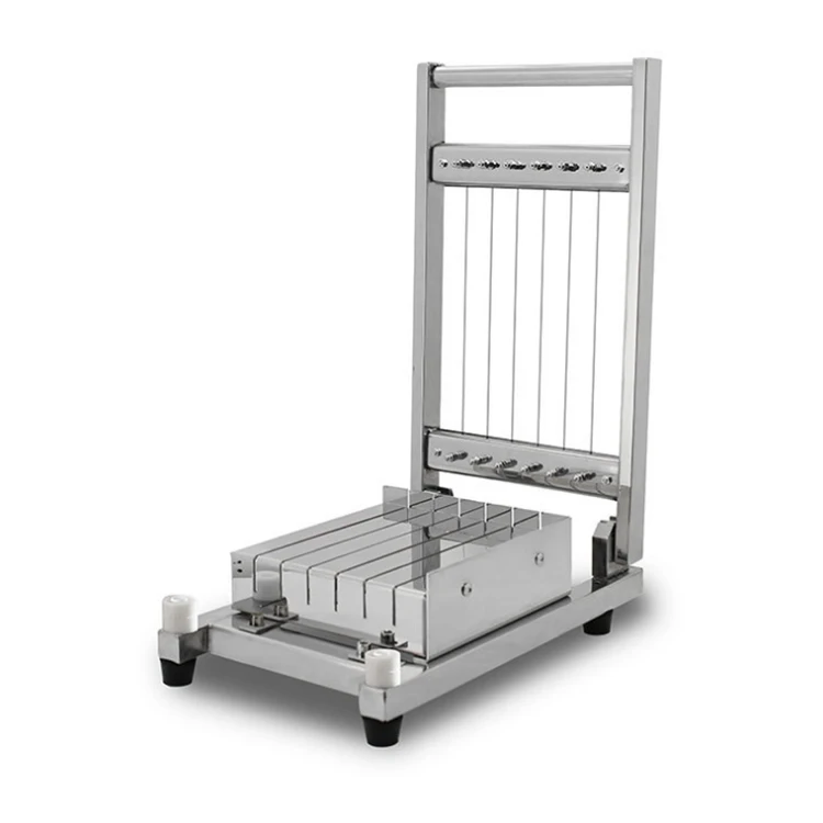 stainless steel Dessert tools  cutter slicer sweetmeats slicer Block Slicing Manual Chocolate Guitar Cutter machine