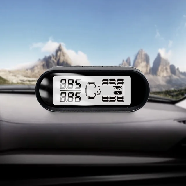 Car Tire Pressure Monitoring System Waterproof External Sensor with LCD Display of Universal Tpms for Universal Car Modules