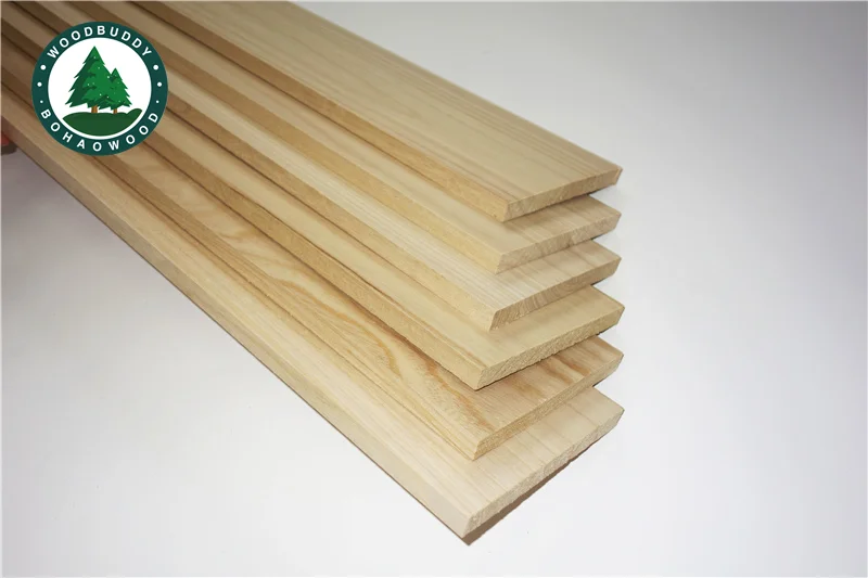 HOT Sell Cheapest Affordable Pine Poplar Larch Paulownia Oak Rubber Wood Lumbers Solid Wood Trustworthy