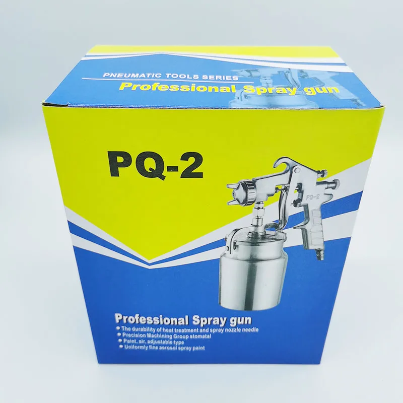 Painting Spray gun PG-2 for car and cleaning industry with plastic 1000ml cup and aluminium alloy body manufacturer in china