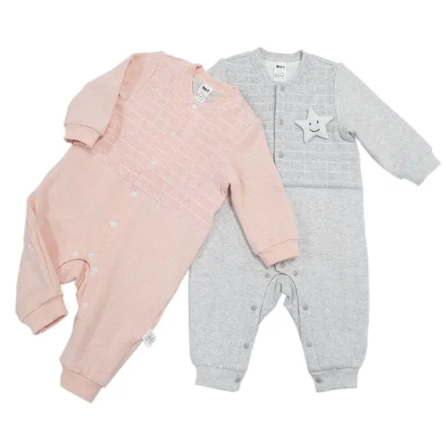 
Skin Friendly Newborn Comfortable Cotton Baby Spring Autumn Print Unisex Kids Clothing bulk infant rompers baby jumpsuit 