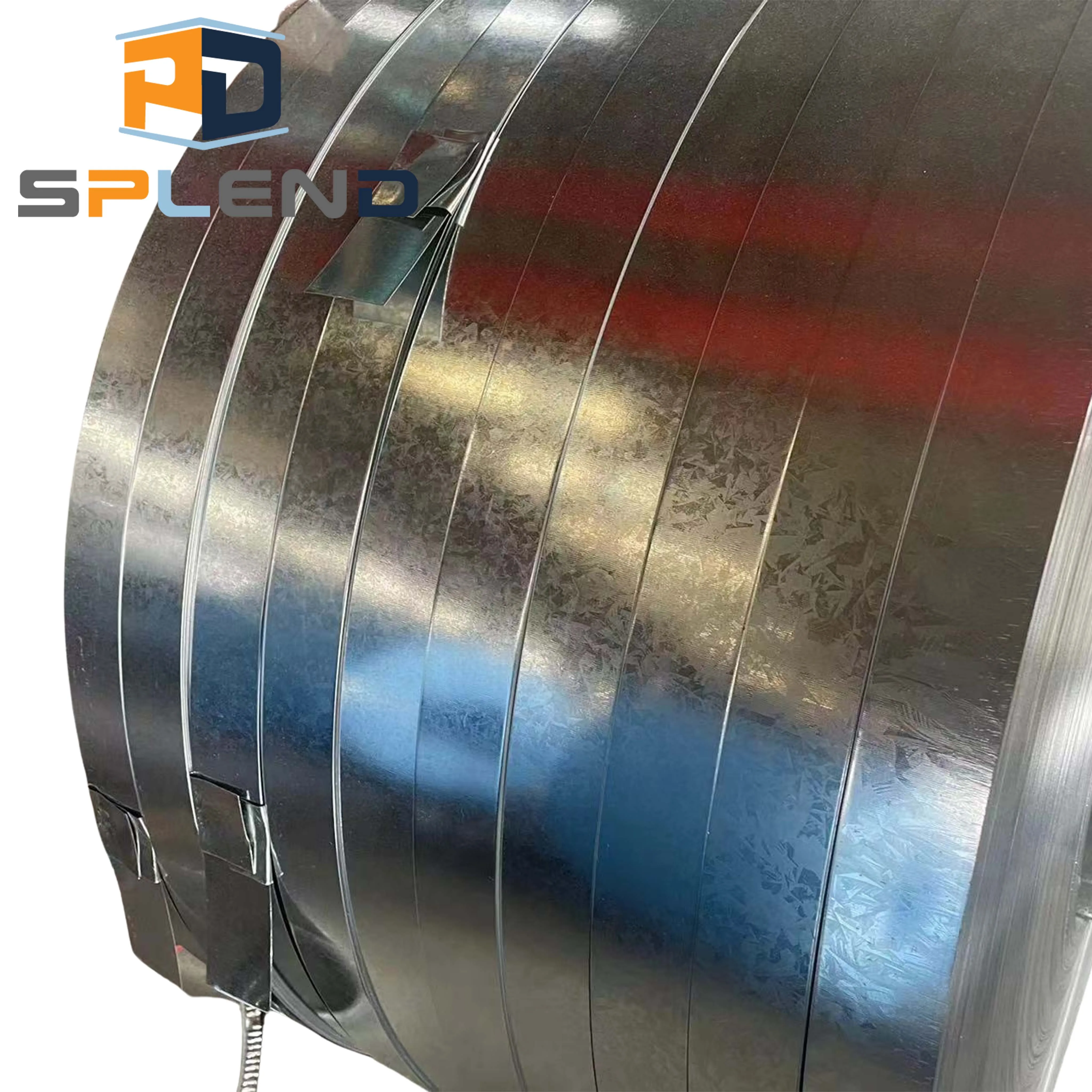 Factory Price Custom Zinc Coating Dx51d Hot Dip Galvanized Gi Steel Strip For Sale