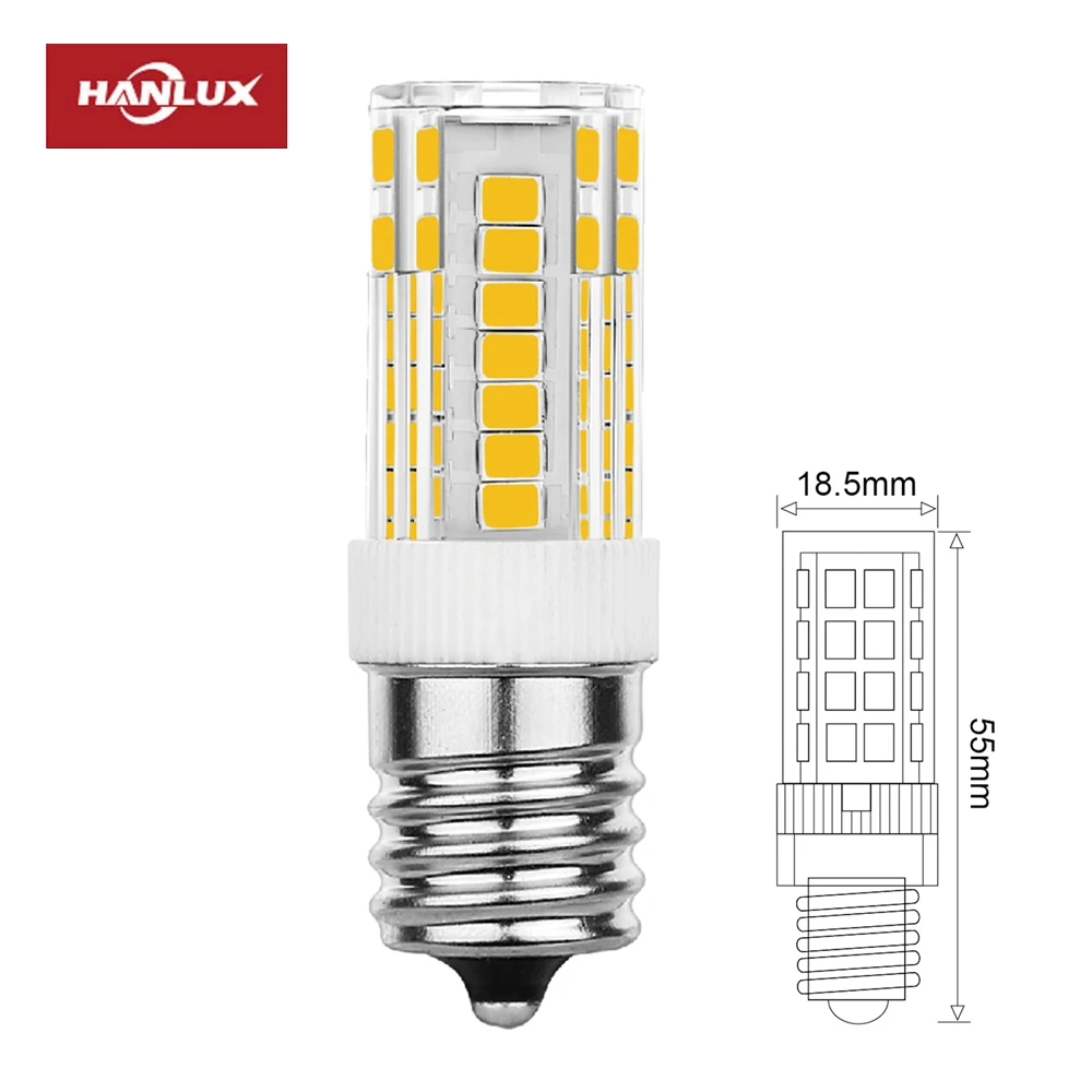 Hanlux G9 LED Light Bulb Bi Pin Base Winshine 6000K Daylight G9 Base Bulbs for Chandeliers 4W (40W Halogen Equivalent) 360 Angle