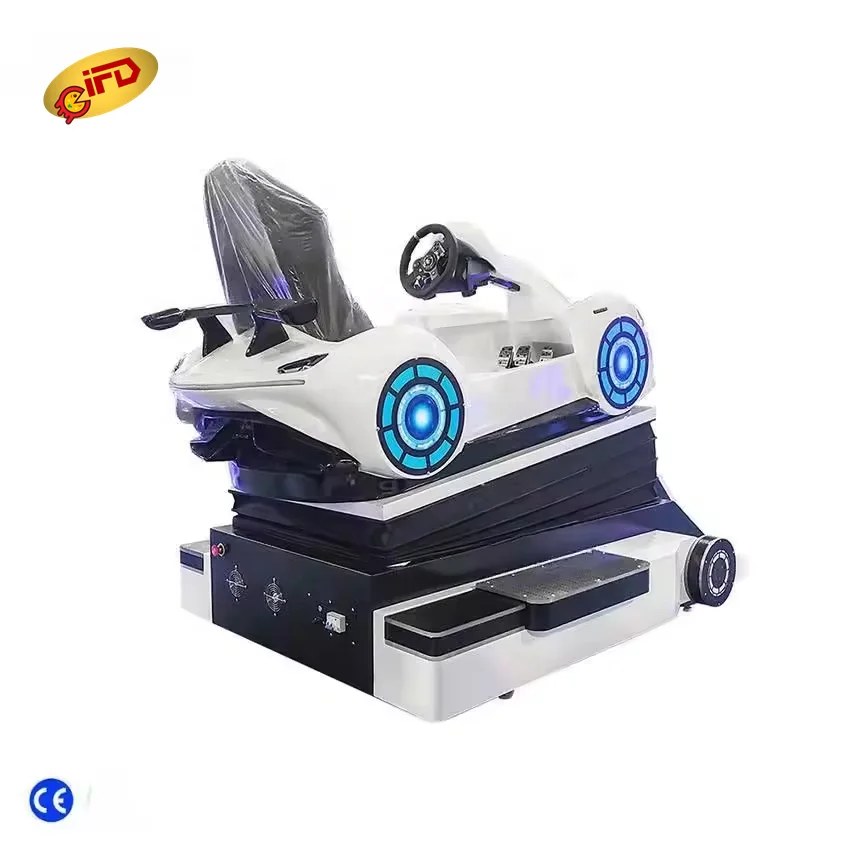 IFD Indoor 9D VR Racing Simulator Virtual Reality Car Racing Games Equipement For Sale