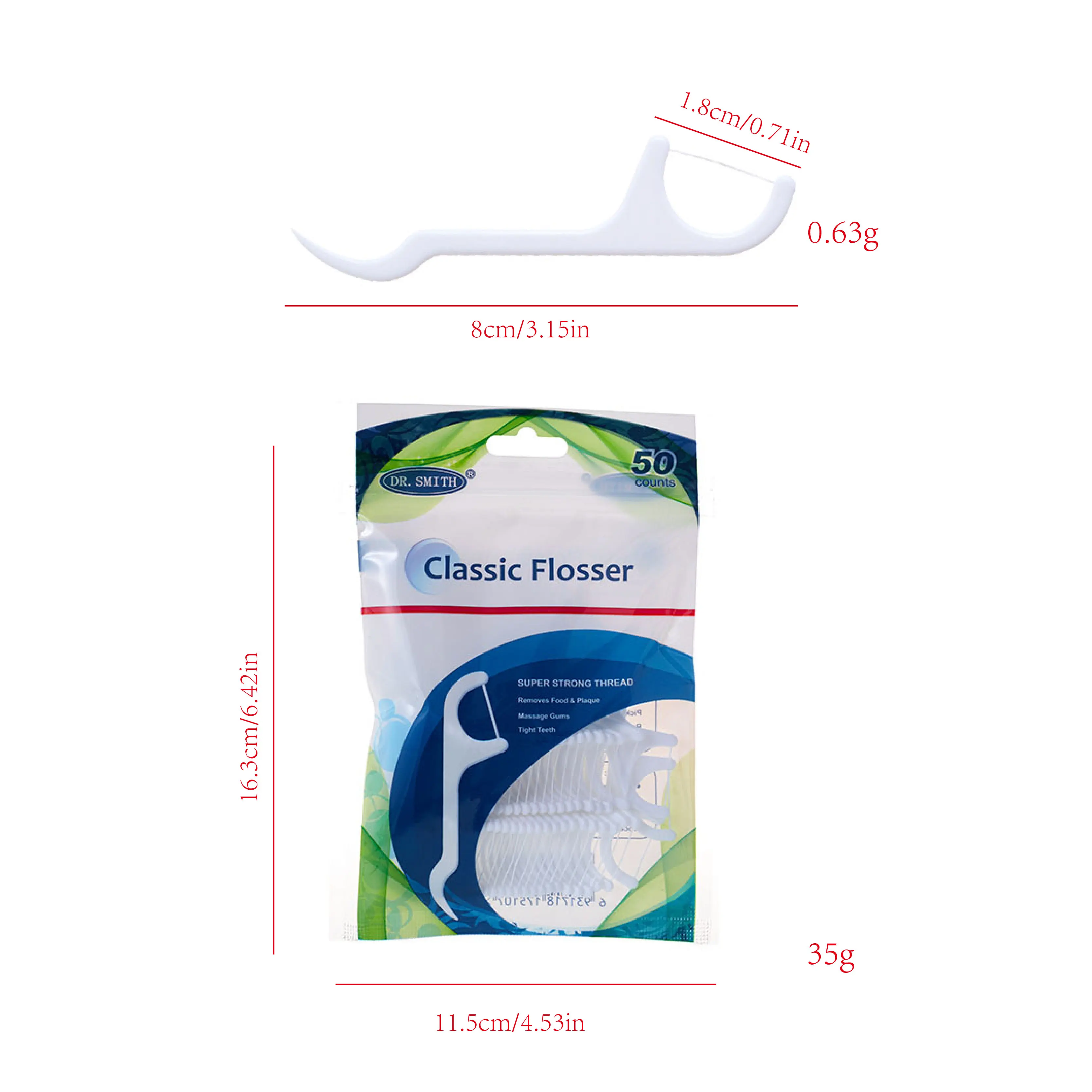 Factory  Selling 50pcs  Individual Silk Dental Floss Pick  floss sticks  Dental Floss cheap dental floss mini dental flosser