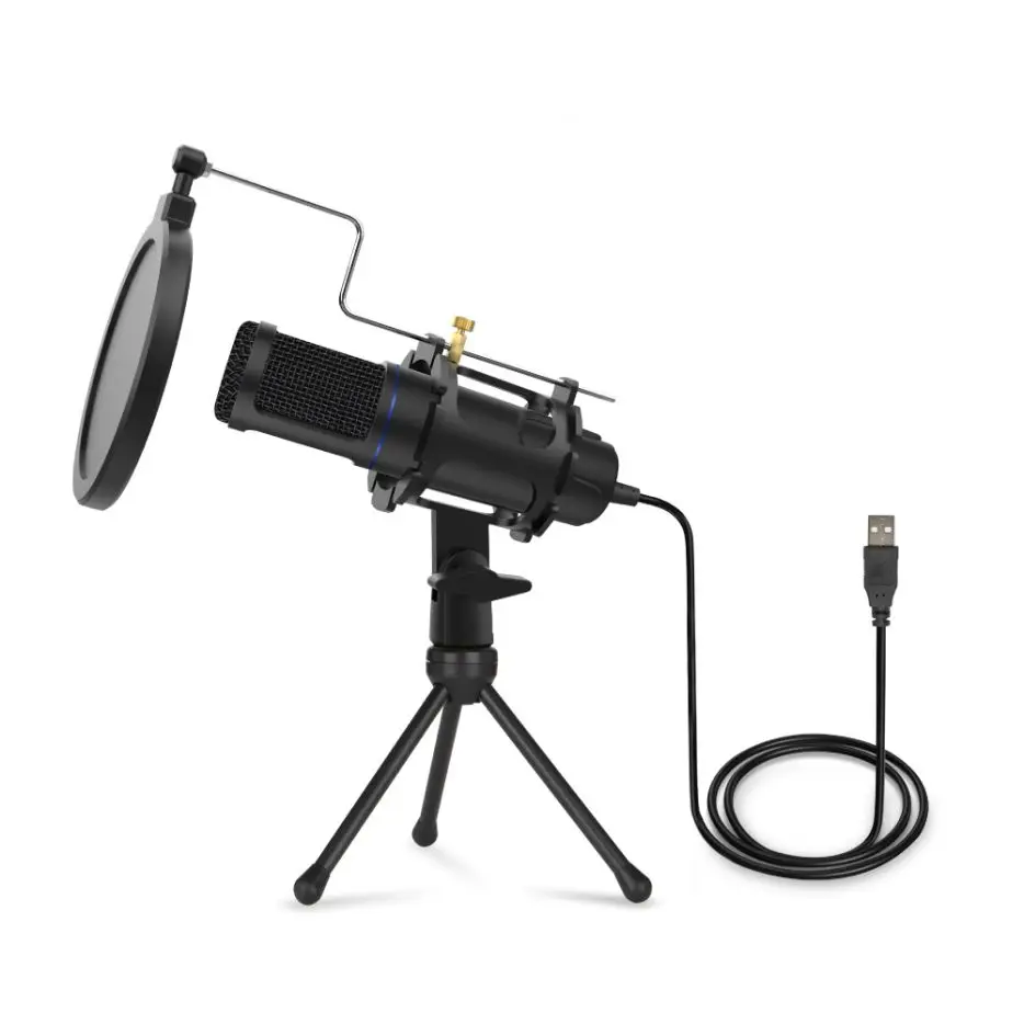 2022 New Style Microfono Microfones De Solapa Lavalier Headphones For Xbox Condensador Karoke Ktv Vocal Condenser Microphone