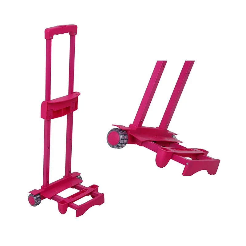Portable trolley handle spare parts accessory for luggage bag