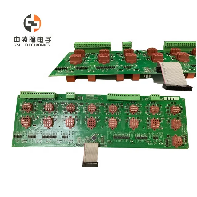 Shenzhen Custom Printed Circuit Board Manufacturer Electronic PCB SMT DIP Assembly PCBA Green Gold White Silk