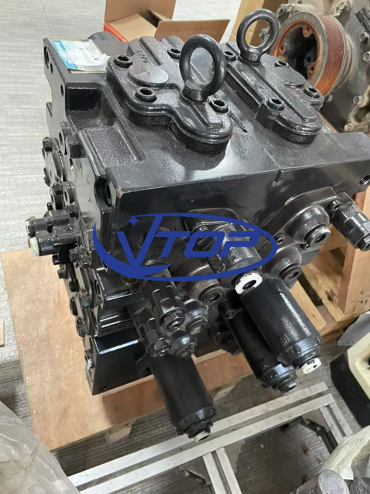 Excavator Hydraulic Parts SK200-8 SK250-10 SK350-10 Main Control Valve Assy LC30V00036F2 YN30V000145F2 LQ30V00049F1 for Kobelco