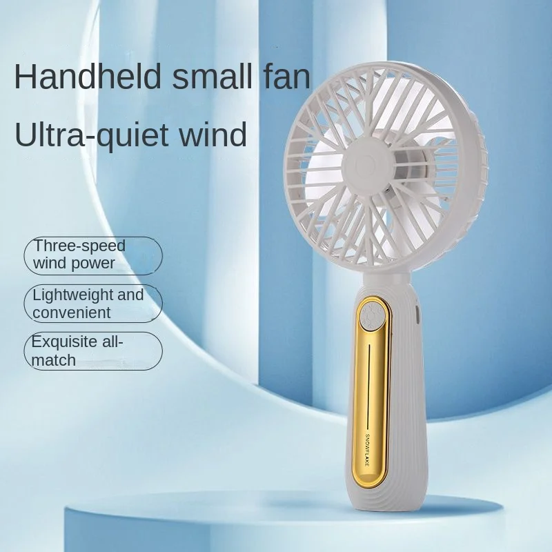 New product mini portable handheld customized color battery fan replaceable battery life handheld electric fan