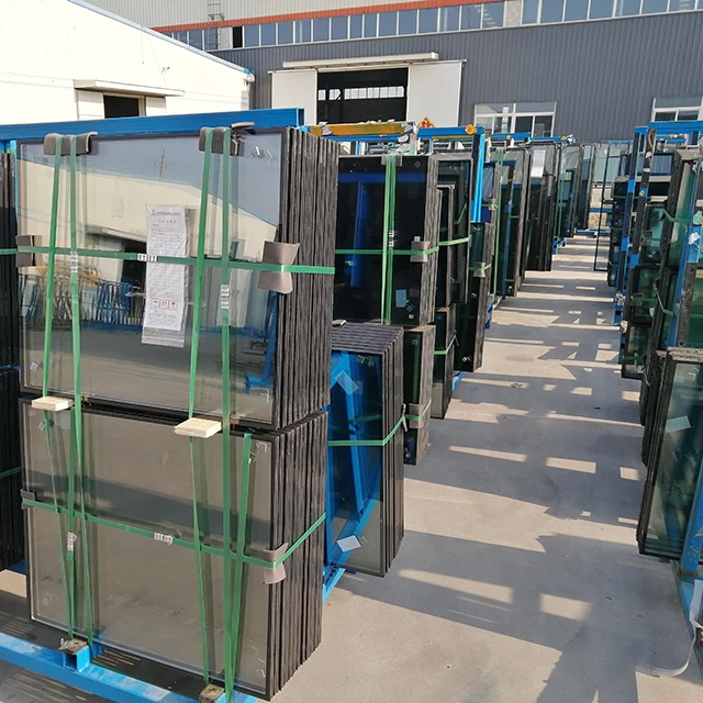 Trend Chinese Supplier 4 mm +12 A+4 mm Building Igu Unit Insulating Low-E Glass Curtain Wall