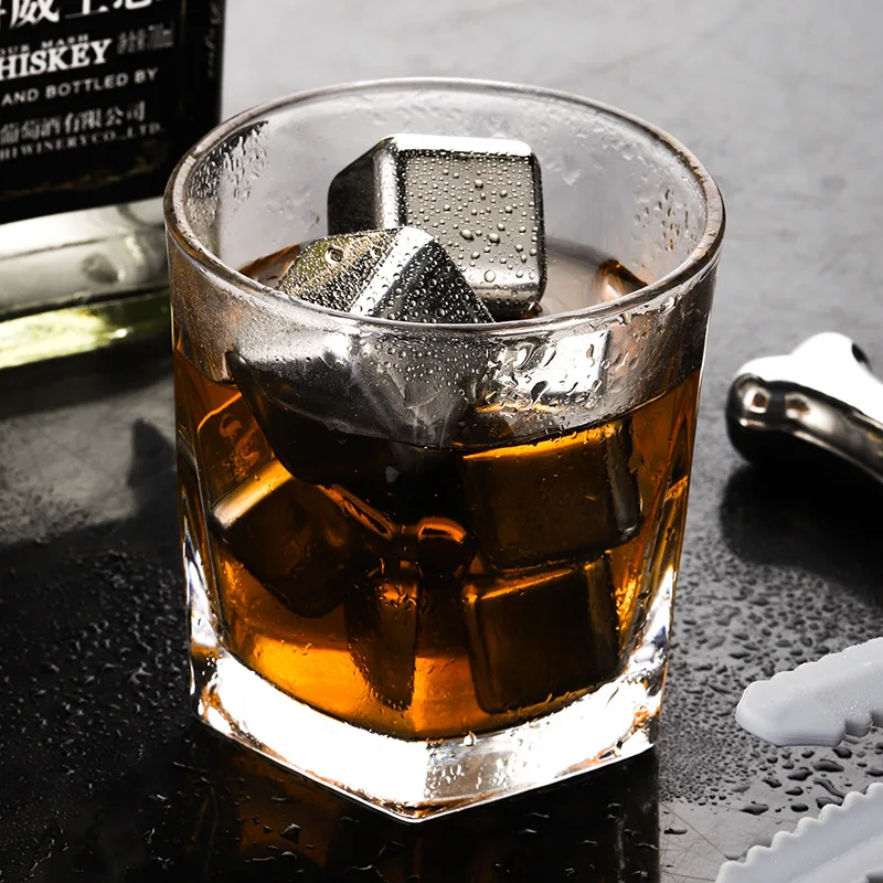 Stainless Steel Whiskey  Dice Ice Cube