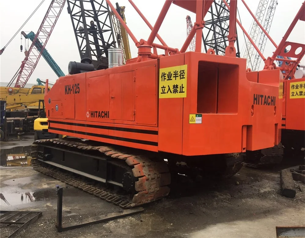 Construction Machinery KH125 35ton Hitachi Used Mini Crawler Crane