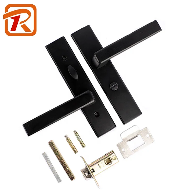 Wholesale Safety Aluminium White Black Lock Handle Oxidation Fastener Door Handle