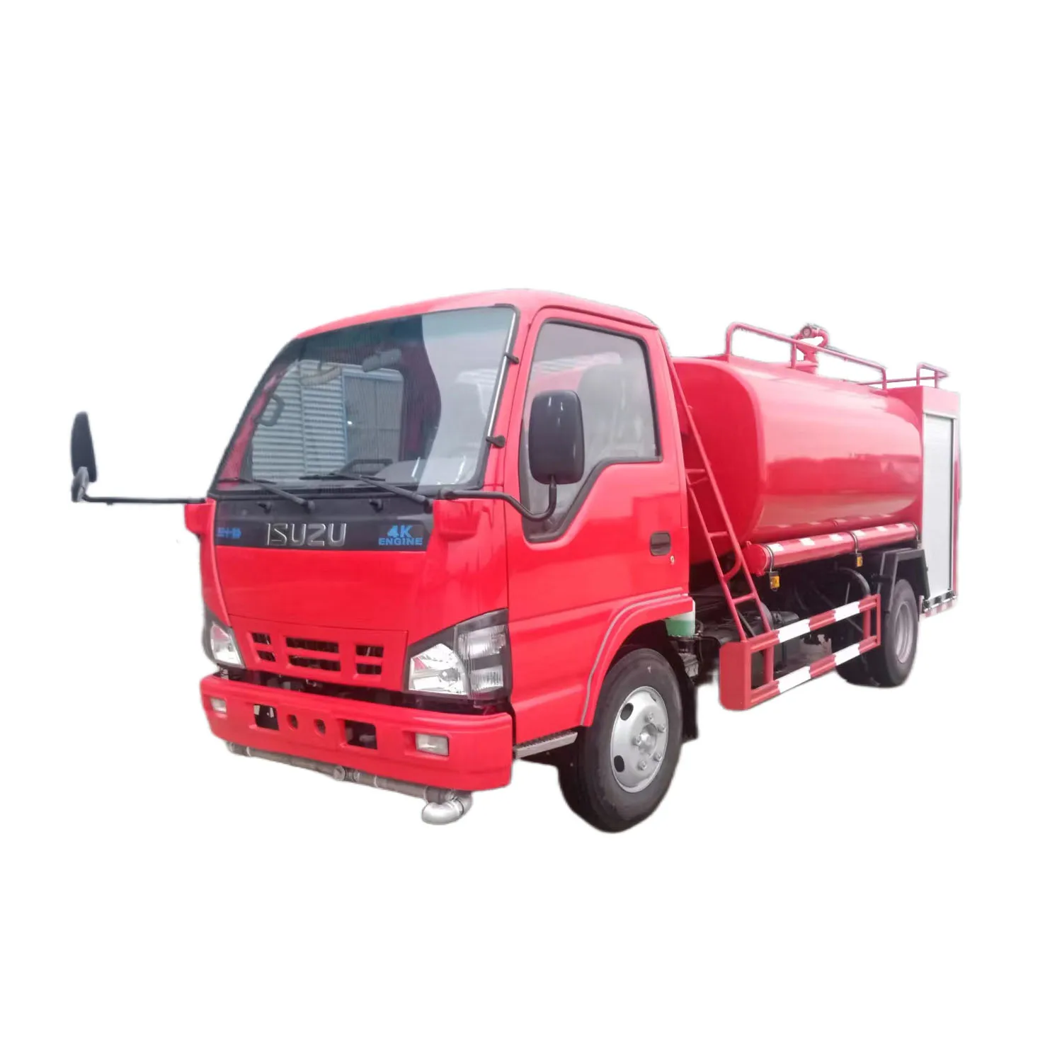 Factory Directly Sale ISUZU 130PS 4000 Liters Water Tank Fire Engine Fire Fighting Truck Price