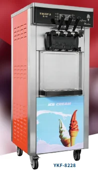 China Factory soft ice cream machine with cheaper price