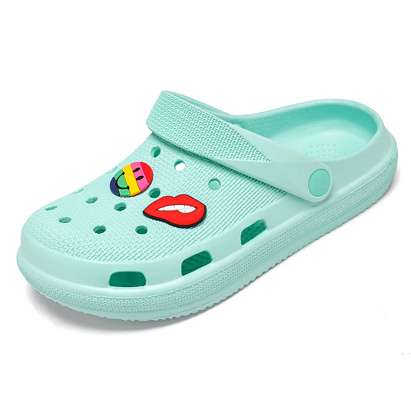 New Flat Summer Cartoon clogs & mules Beach Sandals Shoes Classic Eva Women Garden Clogs Shoes