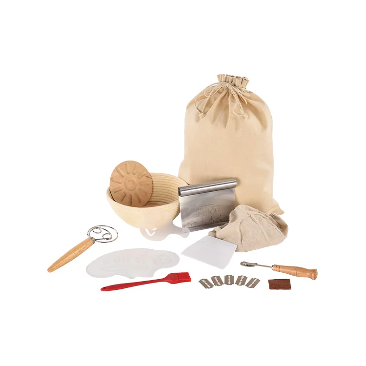 Factory Price Bulka Banneton 100% Natural Cane Rattan Bread Proofing Basket