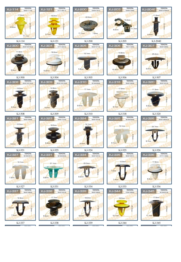 Fasteners chips trim (14)