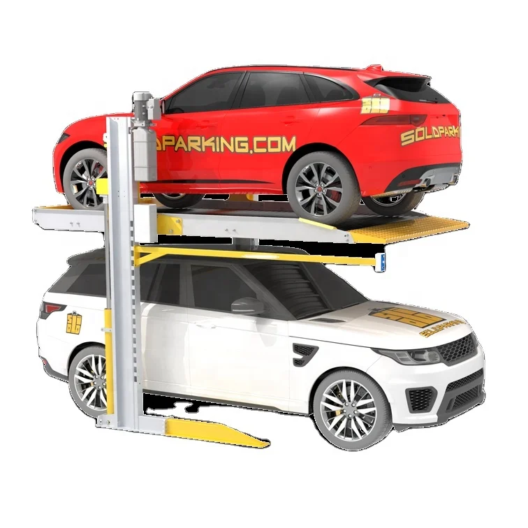 European best-selling car lift load 6000 pounds for underground and outdoor parking lots