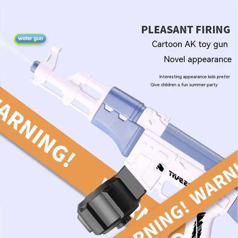AK Fully Automatic Water Gun Kids Outdoor Toy New Electric Splash Water Gun Toy Summer Swimming Pool Toy