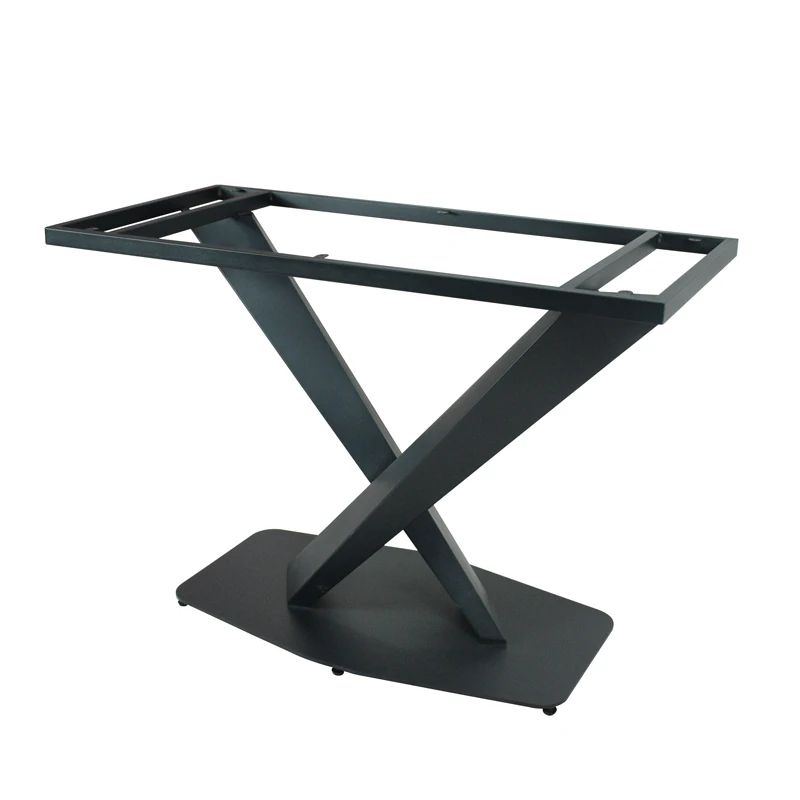 Black dining table legs metal legs for dinning tables