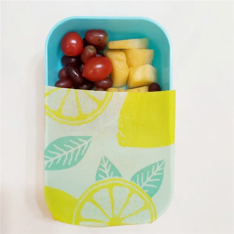 
Eco Organic Beeswax Wrap Natural Reusable Kitchen Sandwich Bee Wax Wrap 