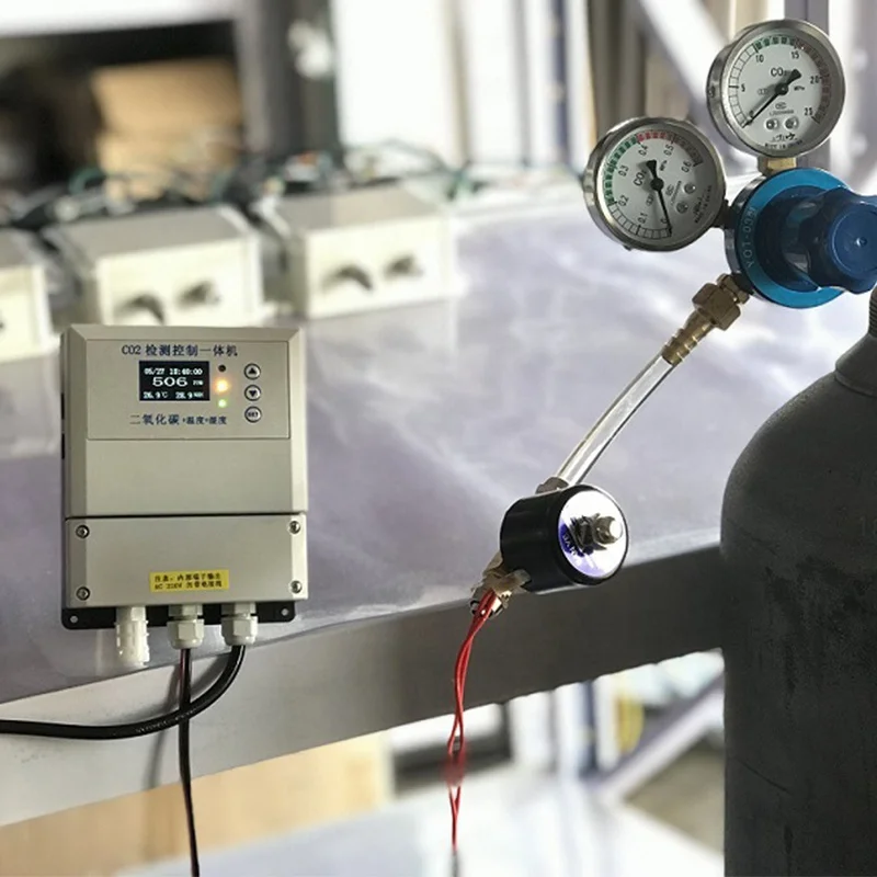 
New Multi-Span Greenhouse CO2 Controller for Greenhouse 