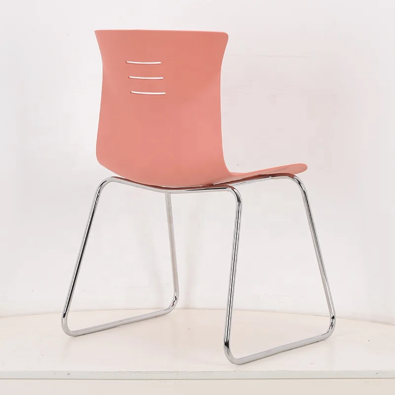 Leisure Chair Cheap Meeting Room High Back Stackable Student Office Furniture Conference Plastic Chairs