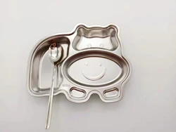 Stainless steel ,Lovely, Animal shape Food container For kid