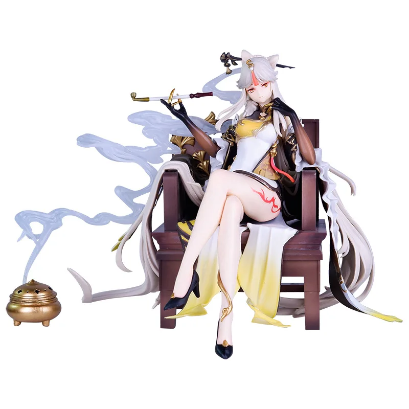 19cm Genshin Impact Ningguang Anime Action Figure Figurine