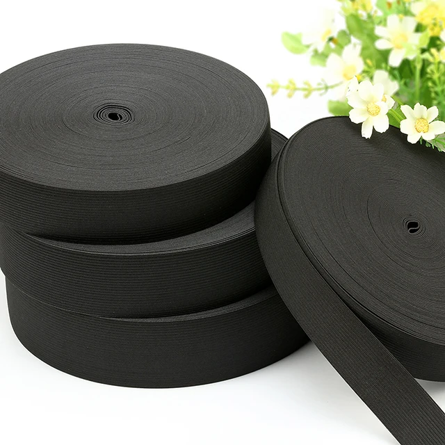 High Elasticity  wide elastic waist band Woven Crochet Elastic Band For Belt