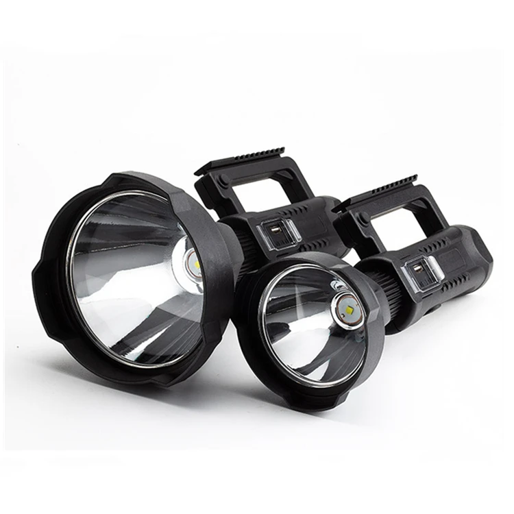 Ultra Long Distance Powerful LED Spotlight Flashlight Portable 7200MAh Rechargeable Search Lights Torches