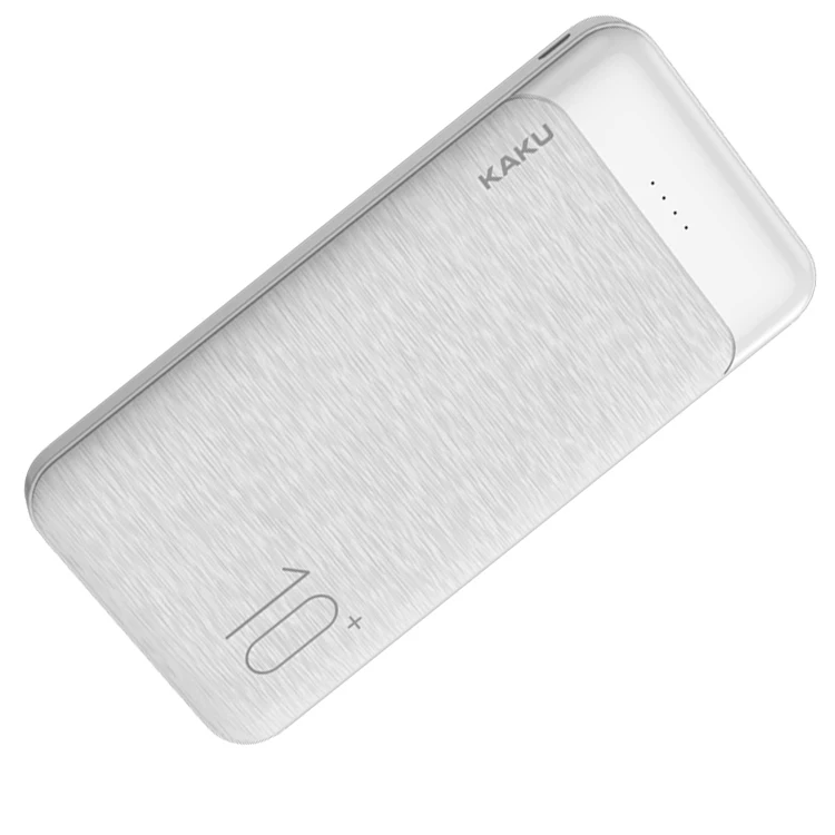KAKU 2020 consumer electronics portable battery banks module LED light 10000 mah small mini power bank