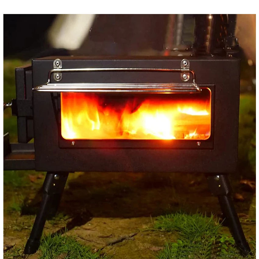 Factory wall tent with stove portable tent stove wood burning hot tent stove