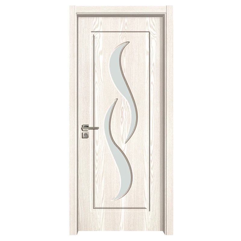 
wooden room door swing pvc laminated door wood interior 