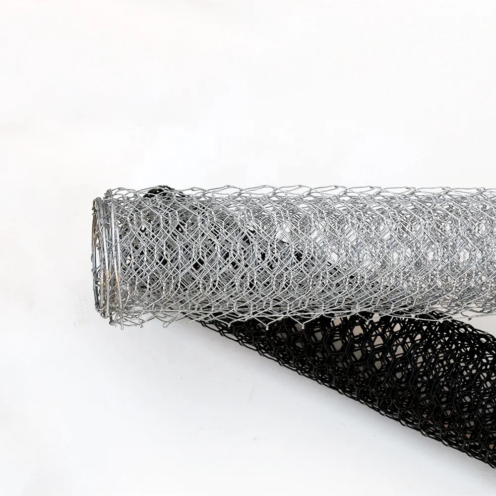 Hot Dip Galvanized Iron Wire Mesh fencing poultry Netting Hexagonal Chicken cage Wire Mesh Roll