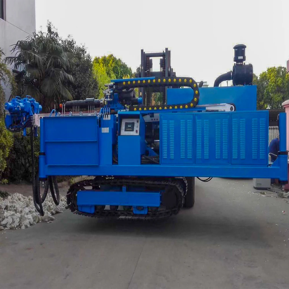 Walker MDL180 full hydraulic rock and earth ground hole drilling machine