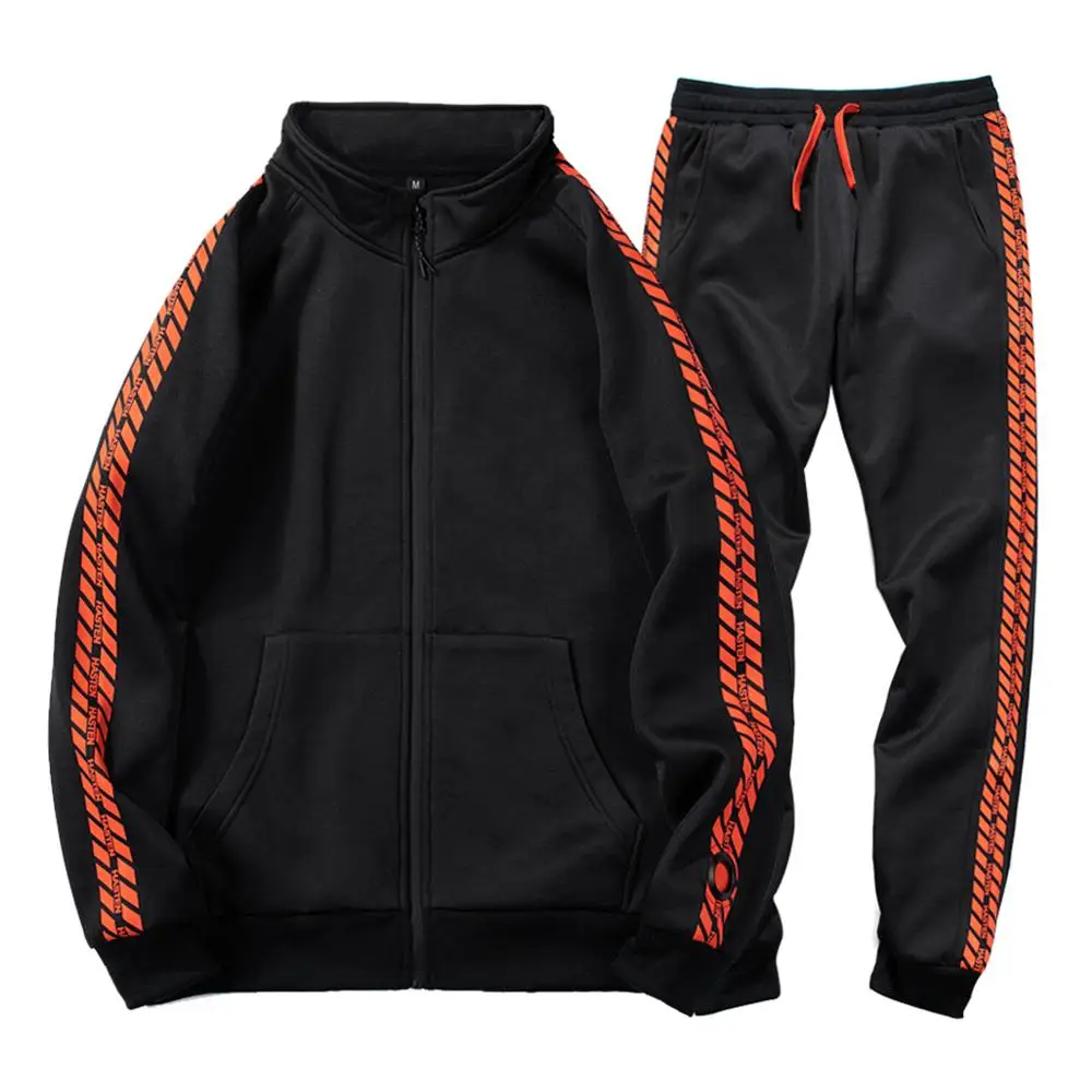 
European Size Custom fashion sports tracksuits men track suit men running sports suit 