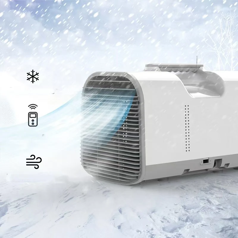 Мощность охлаждения 4800btu портативный Электрический Кондиционер переменного тока автомобильный RV 110 В/220 В для наружного использования