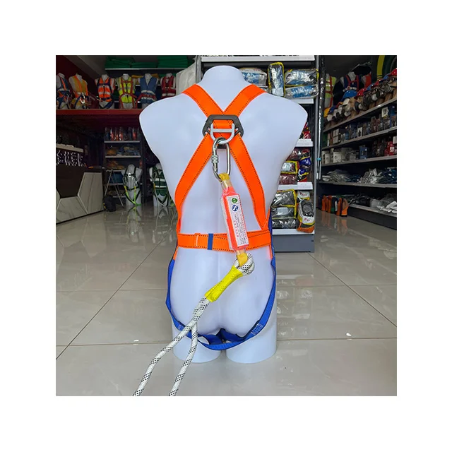 Double large hook harness with cushion construction safety belts industrial safety belt fall protection