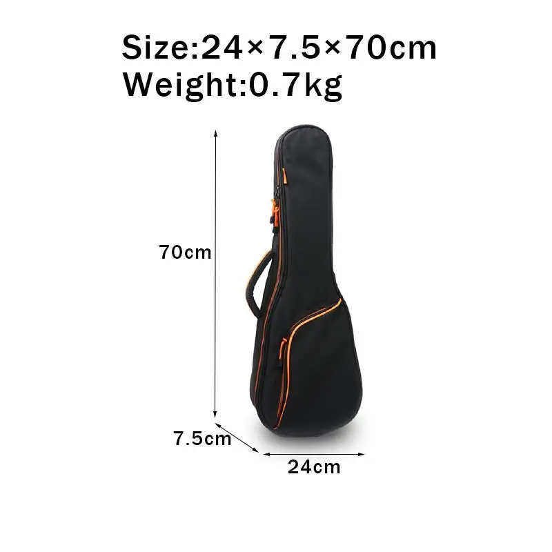 Hot Selling 36/39/41 Inch Acoustic Guitar Bag Wholesale High Quality Professional Classical Style Waterproof Guitar Gig Bag