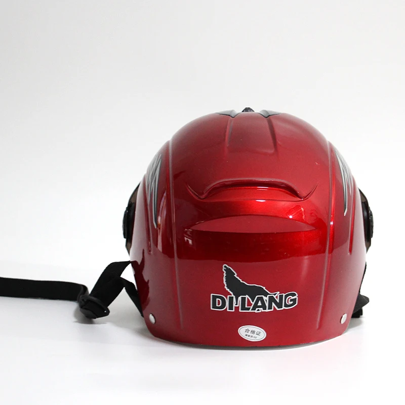 Factory wholesale fast delivery high quality motorcycle riding accessories open face motorcycle helmet with safety goggles