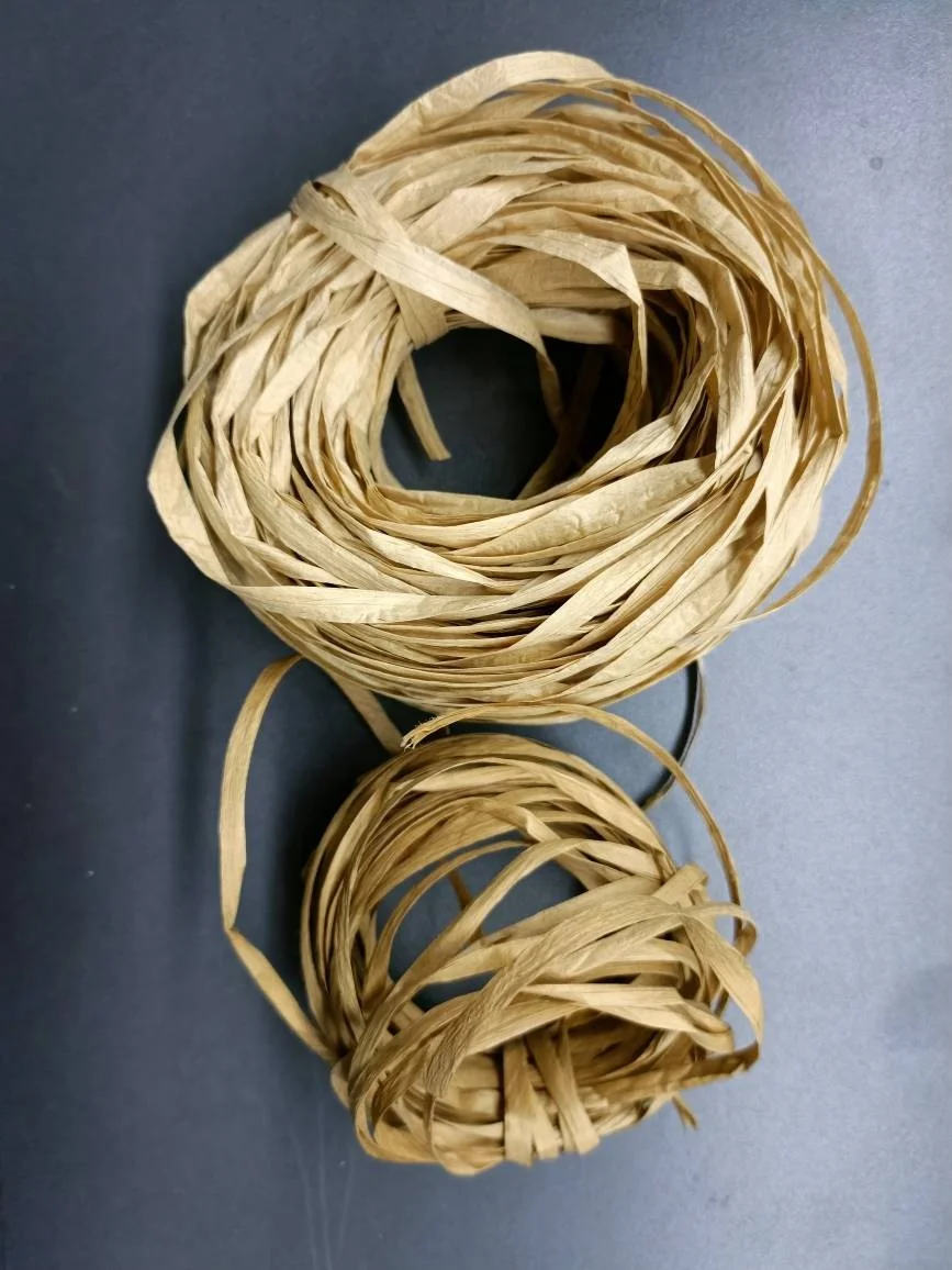 Paper Raphia Ropes Weaving Braiding Crocheting Knitting Bag Hat Basket Tote Handicraft 5mm 6mm 7mm Dyed Paper Raphia