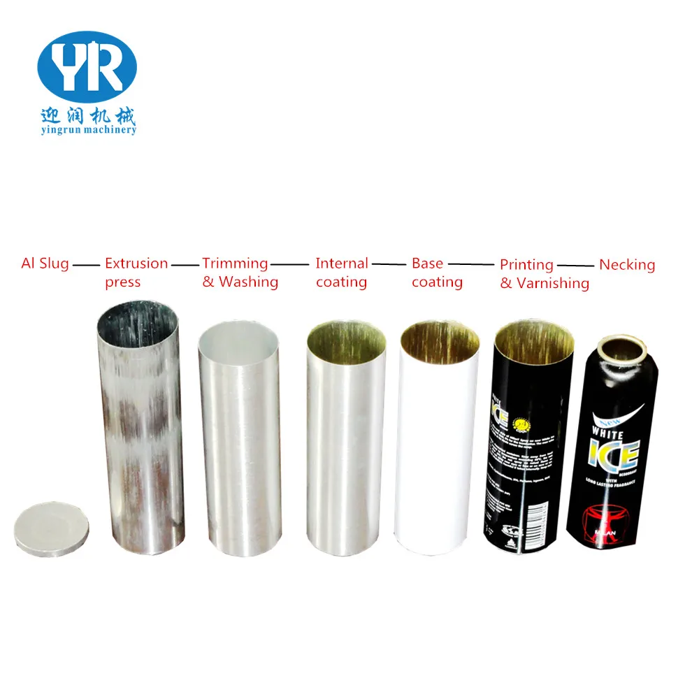 Slug Press Aluminum Aerosol Cans body Making Machines Production empty 120 CPM speed